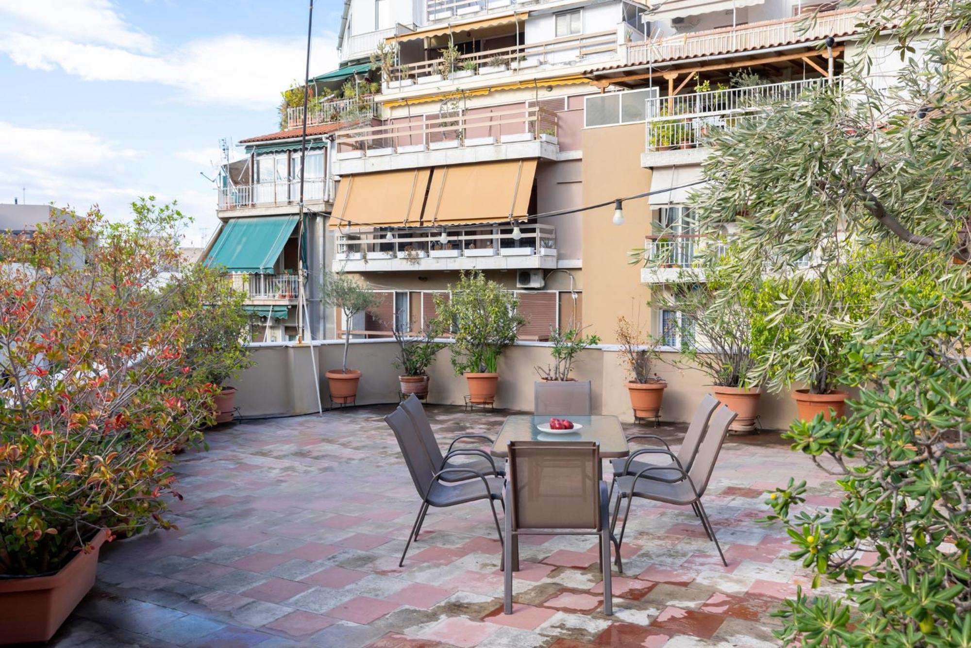 Acropolis Maisonette 3Br 6Ppl 15Min Metro&Museum เอเธนส์ ภายนอก รูปภาพ